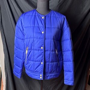 Rebecca Minkoff Royal Blue Puffer Jacket
